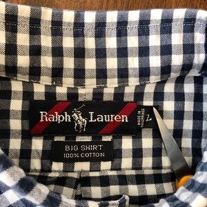 Ralph Lauren Shirts - Ralph Lauren Blue Plaid Shirt Ralph Lauren Shirts - Ralph Lauren Blue Plaid Shirt